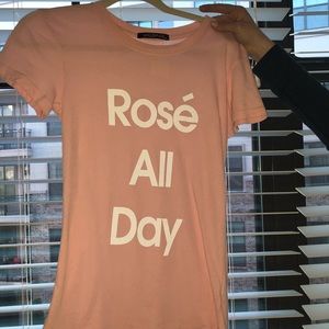 Wildfox Rose All Day T Shirt